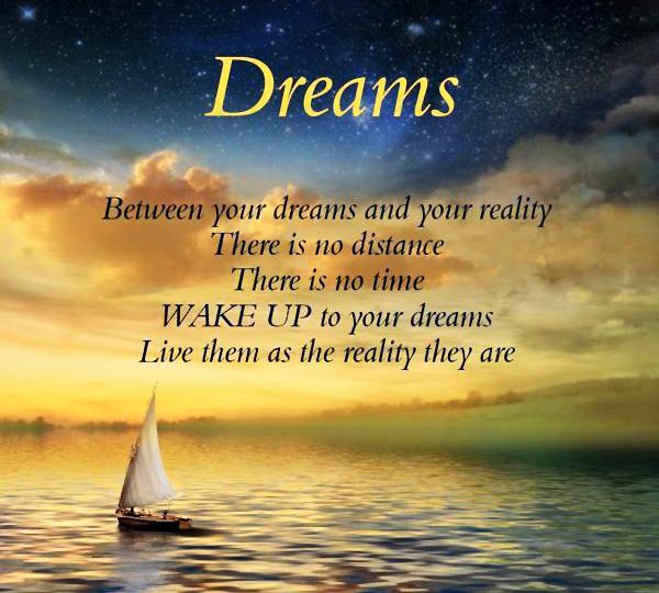Share your DREAM in LIFE