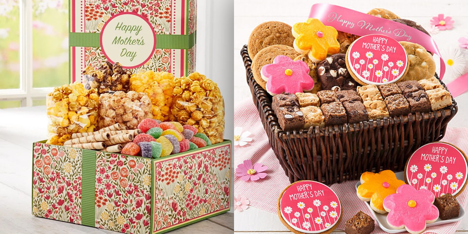 Flower Baskets And Gifts To Celebrate Mothers Day