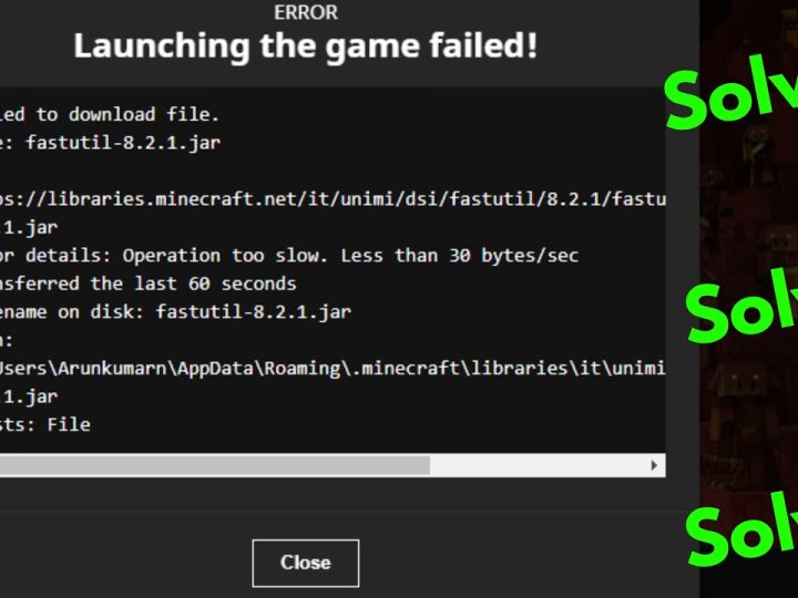 Gaming Errors Which Can be Fixed in Seconds