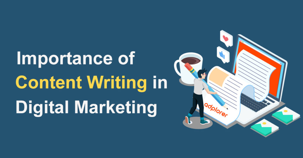 Importance of digital content writers in digital marketing. Image Credit: W3training-School