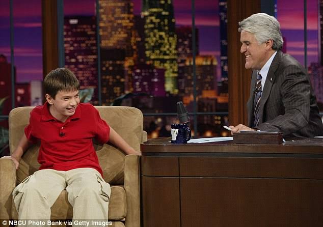 Alex Reimer on The Tonight Show with Jay Leno in 2005. Photo credit: NBCU Photo Bank via Getty Images.