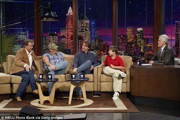 Alex Reimer on The Tonight Show with Jay Leno at 12. Photo credit: NBCU Photo Bank via Getty Images.. 