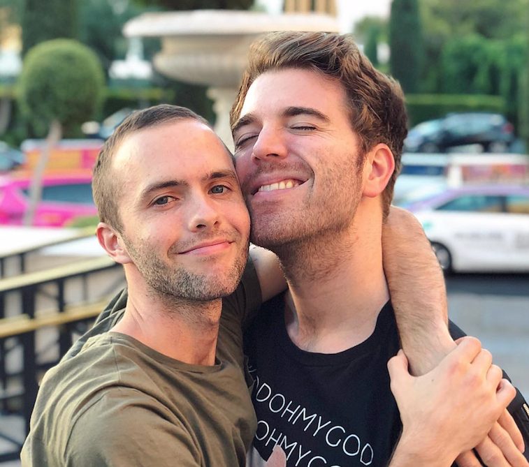 Image - Shane Dawson and his husband, Ryland Adams. 