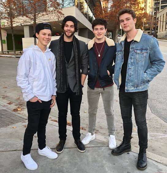 Hayden-Summerall-with-his-three-brothers-Hunter-Dylan-and-Jimmy-Summerall-IV.-