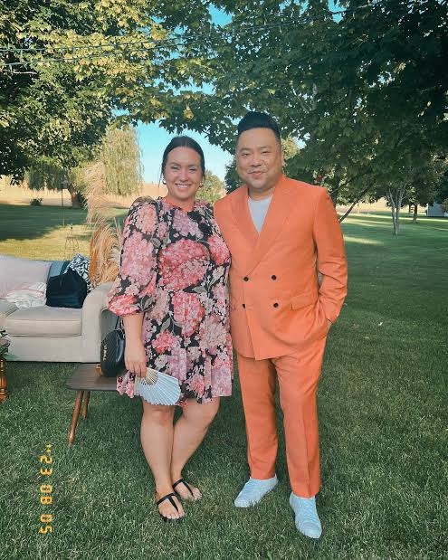 Canadian-actor-Andrew-Phung-and-his-wife-Tamara.-