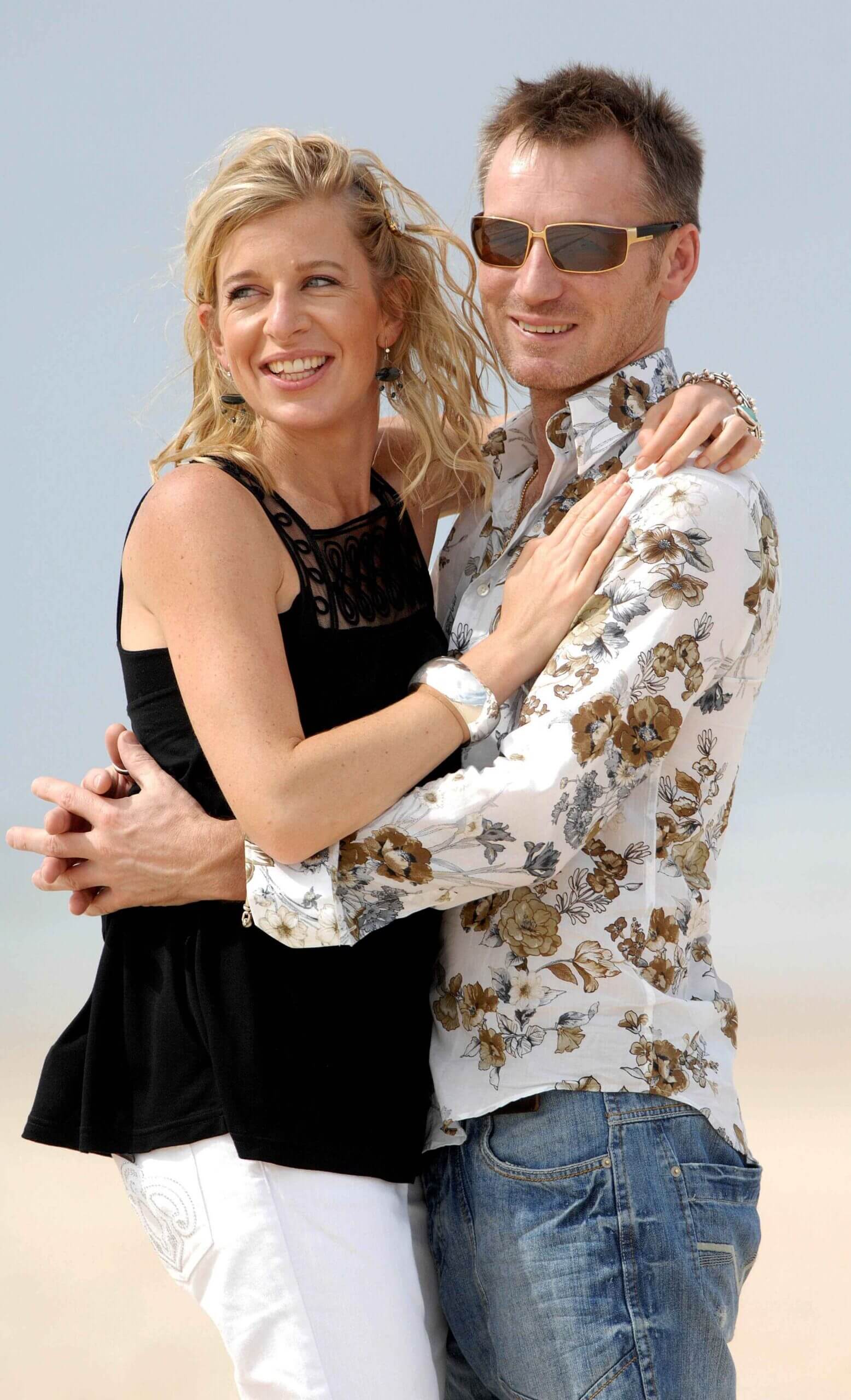 Katie Olivia Hopkins with her current husband, Mark Cross. 