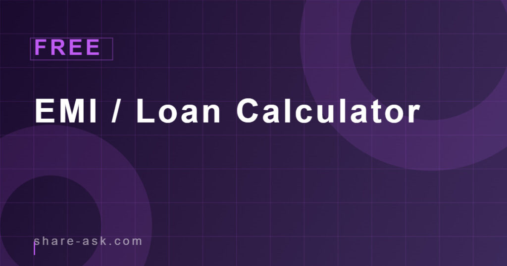 free-emi-loan-calculator