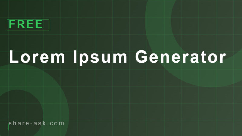 Lorem Ipsum Generator 23 Lorem Ipsum Generator 4.6 (164)