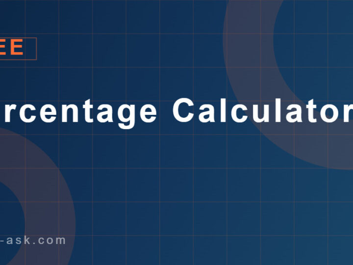 Percentage Calculator: How to Calculate Percentages Quickly 17 Percentage Calculator: How to Calculate Percentages Quickly