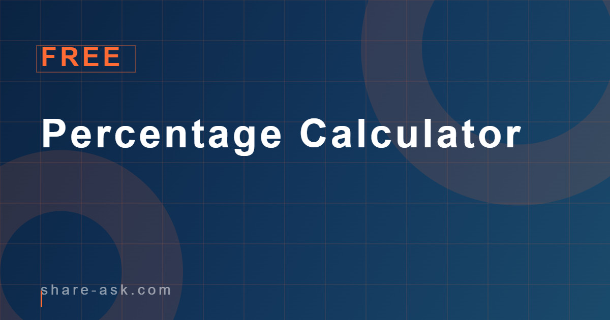 Percentage Calculator