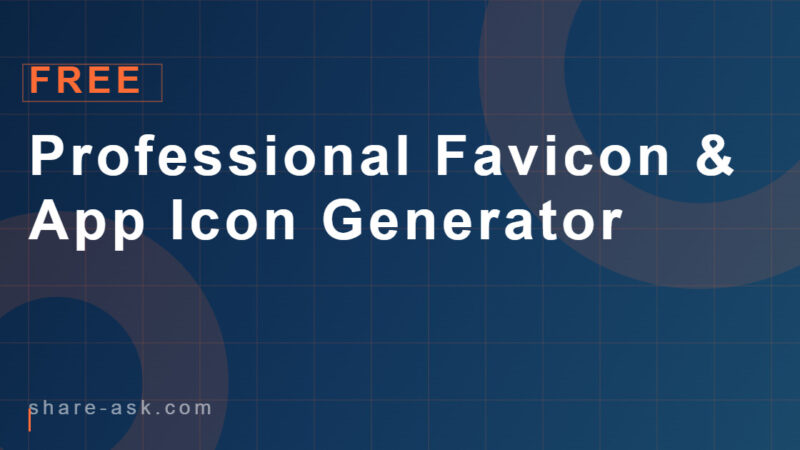 Professional Favicon & App Icon Generator 39 Professional Favicon & App Icon Generator 4.6 (107)
