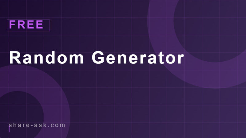 Random Generator 29 Random Generator 4.6 (54)