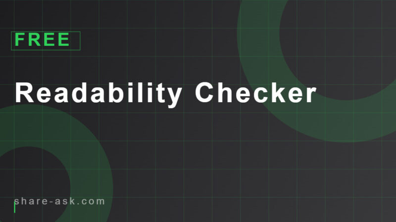 Readability Checker 28 Readability Checker 4.6 (150)