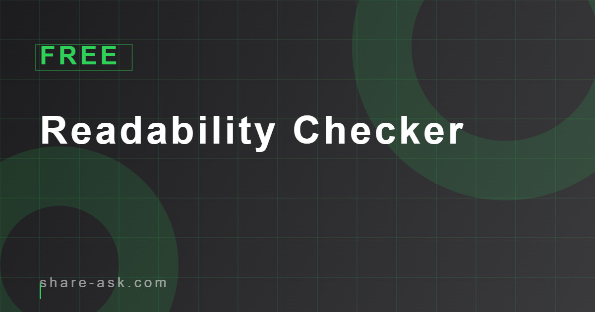 Readability Checker
