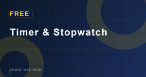 Timer & Stopwatch