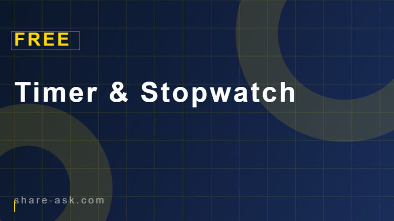 Timer & Stopwatch 30 Timer & Stopwatch 4.6 (60)