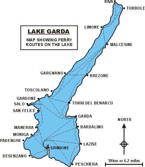 lake garda ferry routes